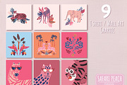Safari Peach, a Pattern Graphic by MSNTY STUDIOX (Thumbnail 5 of 23)