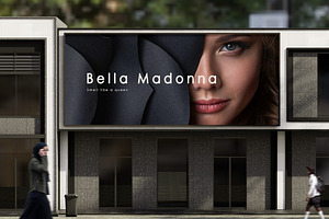 4 Fashion Billboard Mockup