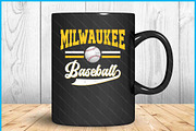 Game Day Vintage Milwaukee Baseball, a Graphic by Creativeusart (Thumbnail 3 of 4)