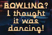 Lucky Stop Display Retro Vibe Font, a Sans Serif Font by AnMark (Thumbnail 10 of 11)