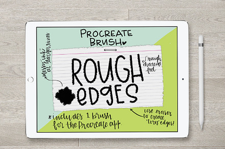 Rough Edges Brush for Procreate