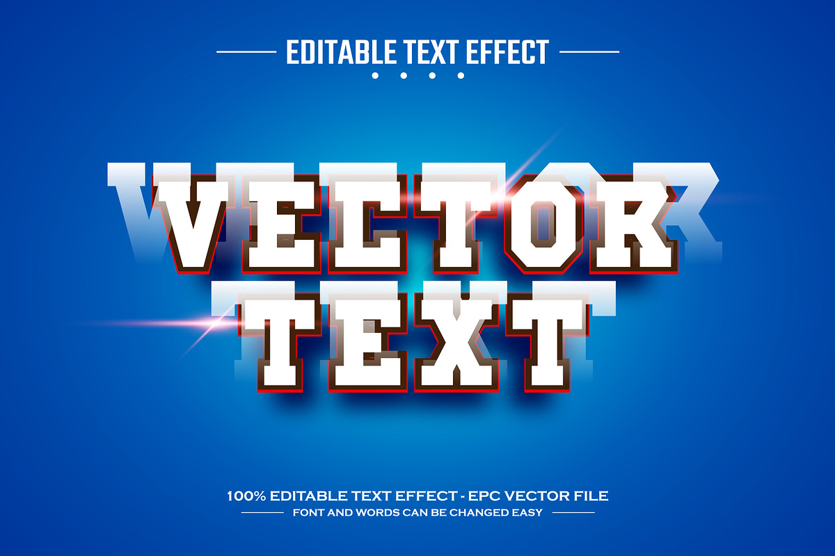 Sports news 3D editable text effect, a Layer Style Add-On by nicemorning (Photo 2 of 3)