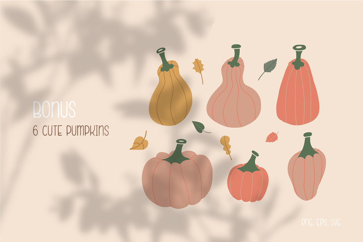 Cozy autumn: fall season graphic set, a Decorative Illustration by Lana Sham (Photo 13 of 14)