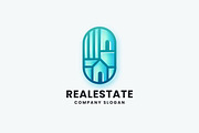 Modern Real Estate Logo, a Branding & Logo Template by Design_Planet (Thumbnail 1 of 3)