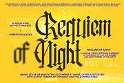 Blackslayer Modern Blackletter, a Blackletter Font by Vampstudio (Thumbnail 5 of 13)