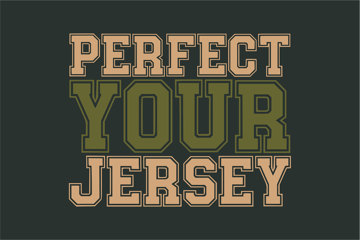 College ABCD – Varsity Display Font, a Slab Serif Font by KiddoGlyphs Studio (Photo 2 of 5)