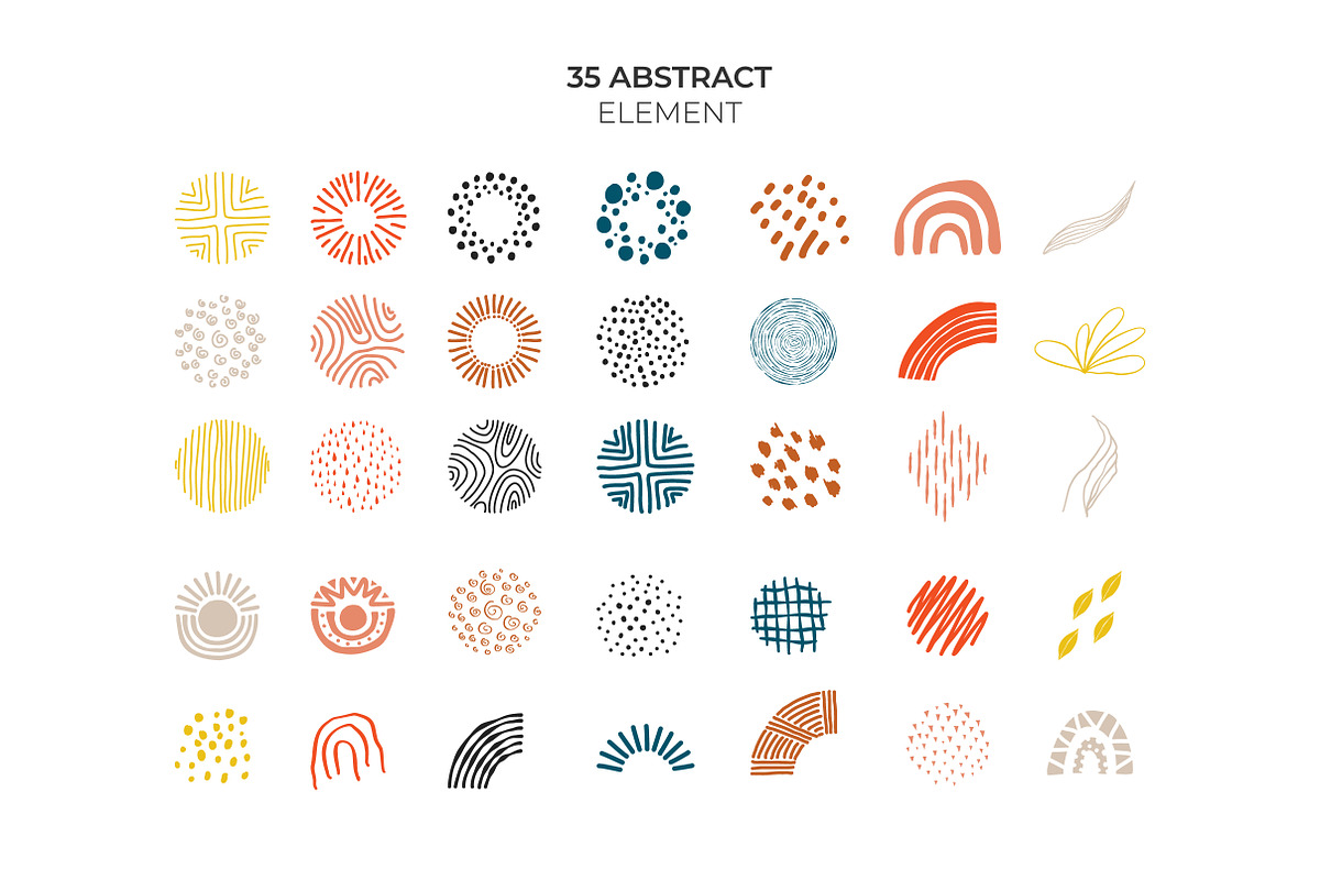 Botanical & Abstract Shapes, an Illustration by Creatchees.std (Photo 8 of 10)