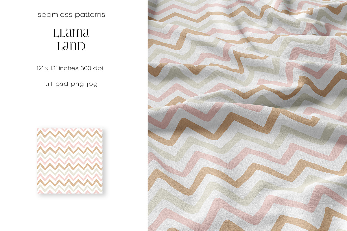 Kids Pattern Collection, a Pattern Graphic by PROTEA Watercolor Studio (Photo 7 of 9)