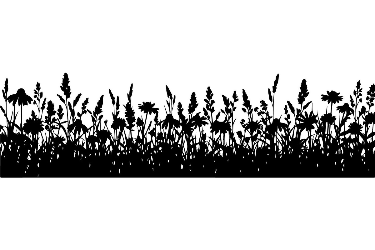Botanical Floral Border, an Object Graphic by Creativeshirt (Photo 12 of 20)