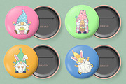 74 Gnomes Stickers and Clip art, a Person Illustration by Boo Guevara Shop (Thumbnail 10 of 14)