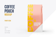 Coffee pouch mockup. Pack 6 PSD, a Cups & Container Mockup by easymock (Thumbnail 2 of 12)