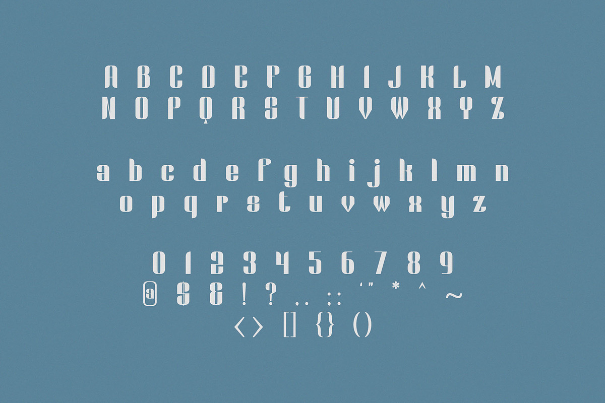 Melorian – Bold Condensed Sans Serif, a Sans Serif Font by BrandSemut (Photo 8 of 8)