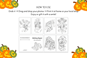 Mini Coloring Book Canva Template, a Print Template by Print Haven Mochi Vintage (Thumbnail 5 of 8)