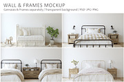 MODERN FARMHOUSE NURSERY mockups, a Poster Template by MyHomeMockups (Thumbnail 1 of 12)