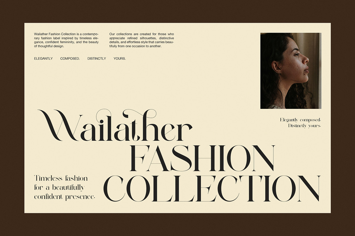 Andin Elegant Serif Font, a Serif Font by Perfectype (Photo 5 of 8)