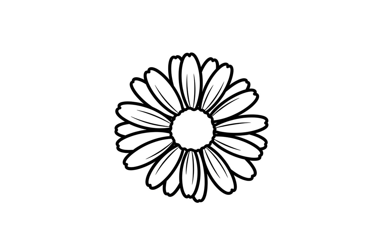 Daisy Flower Line Art Vector Bundle0, an Illustration by jahid234 (Photo 50 of 51)