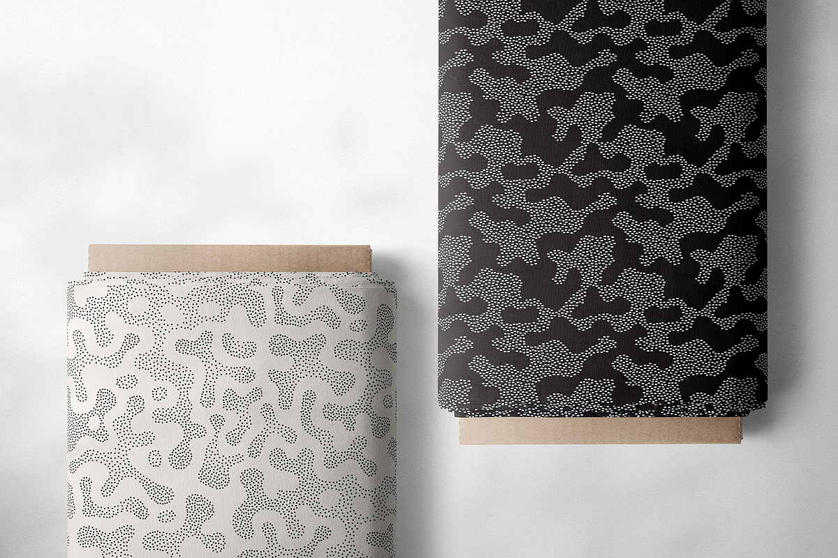 Dotted Spots. Seamless Patterns, a Pattern Graphic by Curly_Pat (Photo 4 of 5)