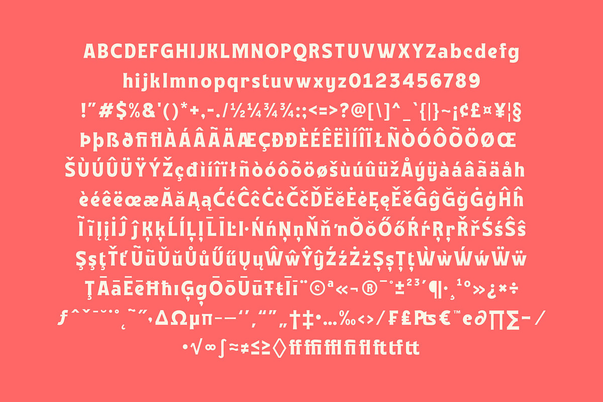 Ougkeh Typeface, a Sans Serif Font by Glowtype (Photo 10 of 11)