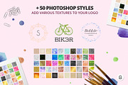 Premium Set of 100 Logos #2, a Branding & Logo Template by Graphic Ghost (Thumbnail 5 of 9)