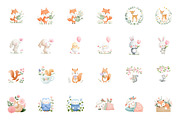 Watercolor Spring Nursery Clipart, an Illustration by CreationArt (Thumbnail 3 of 7)