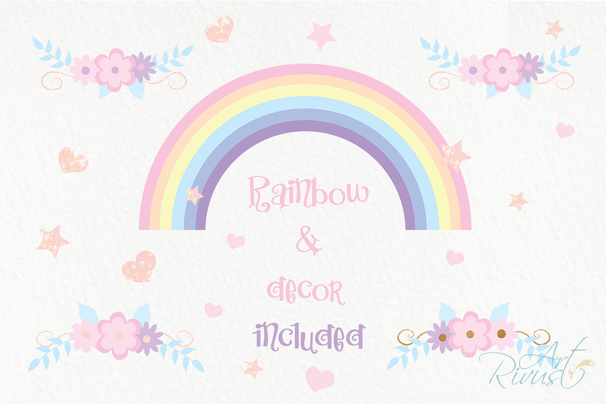 Unicorn PNG clipart. Unicorn Face., an Animal Illustration by RivusArt (Photo 5 of 9)