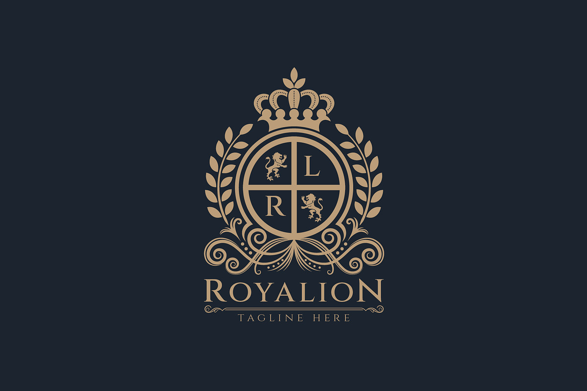 Heraldic Logo Design Template, a Branding & Logo Template by GFXCity (Photo 3 of 3)