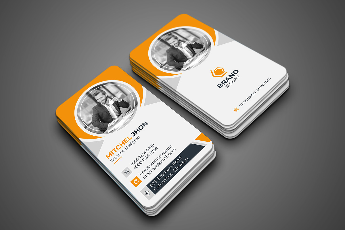 Corporate Business Card, a Business Card Template by GFXCity (Photo 3 of 4)