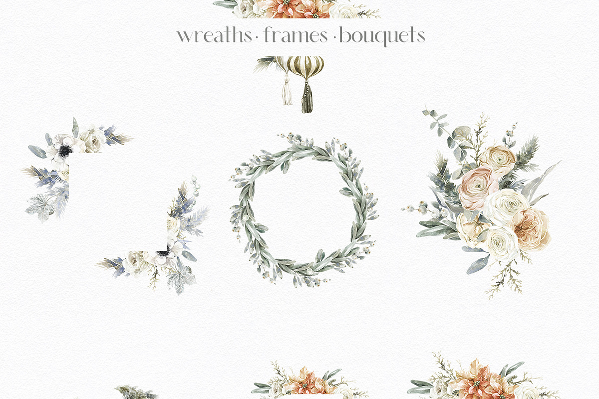 Modern Christmas Watercolor, an Animal Illustration by Cat In Colour (Photo 11 of 14)