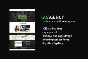 Under Construction Template GOagency