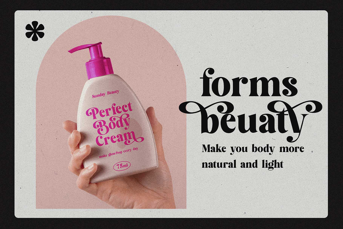 Beauty Rachela Beautiful Serif Font, a Serif Font by RantautypeStudio (Photo 4 of 17)
