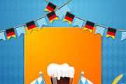 Oktoberfest Beer Festival Party Post, a Food Illustration by TAlex (Thumbnail 2 of 6)