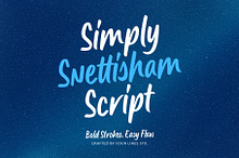 Snettisham – Bold Handwritten Script