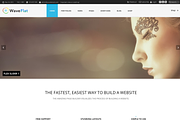 Wave Flat - Mutipurpose Theme, a WordPress Template by wavesnow (Thumbnail 2 of 4)
