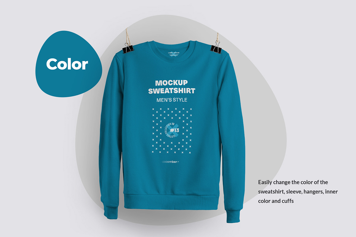 8 Mockups Isolated Sweatshirt, a Shirt Mockup by Grow Design Craft Studio (Photo 2 of 7)