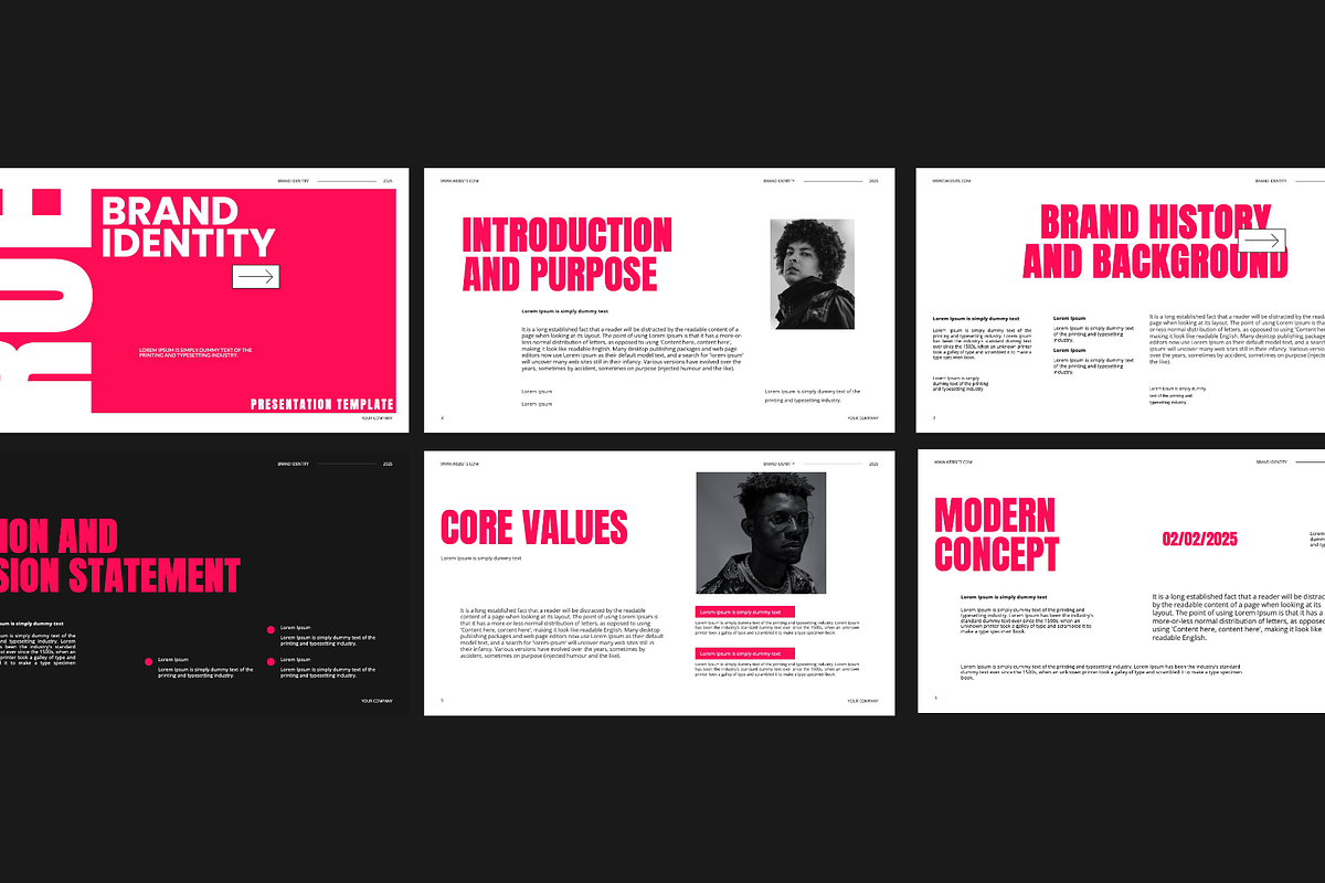 ROE Brand Identity Keynote, a Presentation Template by Spesifikstd (Photo 10 of 13)