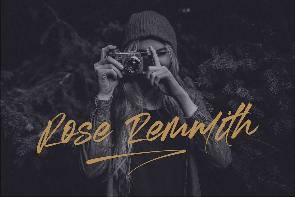 Authentic Photograph, a Script Font by azetypestudios.com (Photo 7 of 10)