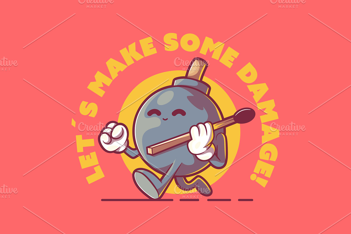 Damage!, a Decorative Illustration by pedrors