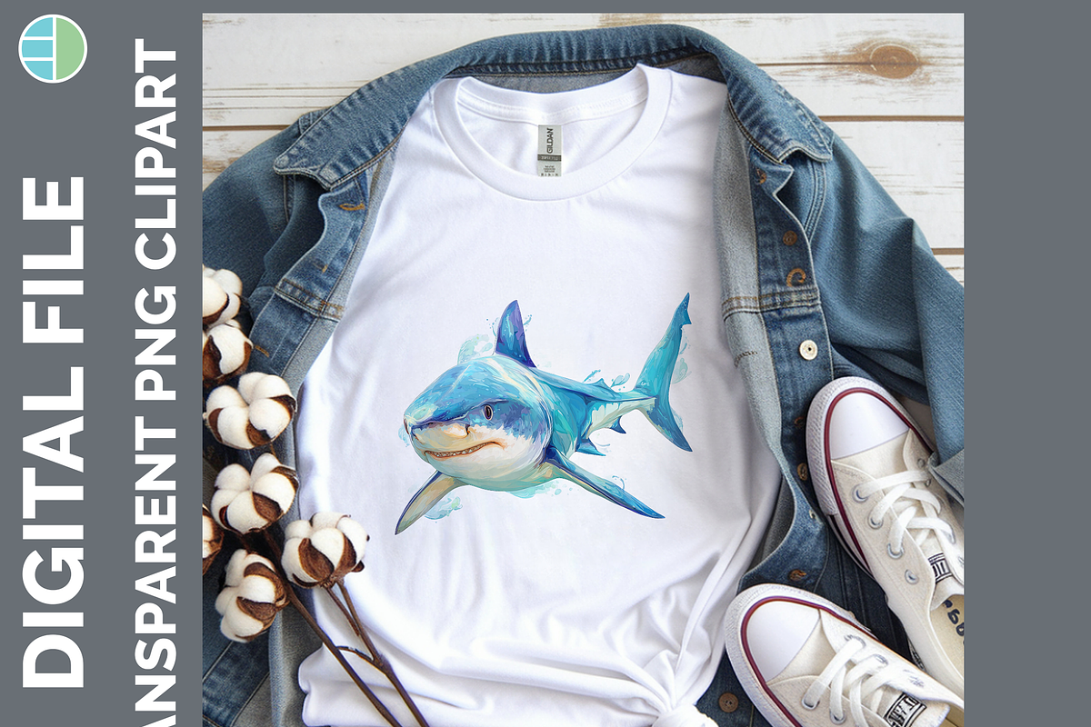 Ocean Animals Illustration Bundle, an Animal Illustration by Enliven Designs (Photo 4 of 8)