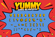 Yummy - Modern Kids Font, a Handwritten Font by overlaytemplates (Thumbnail 5 of 6)