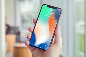 iPhone X Mockup v2