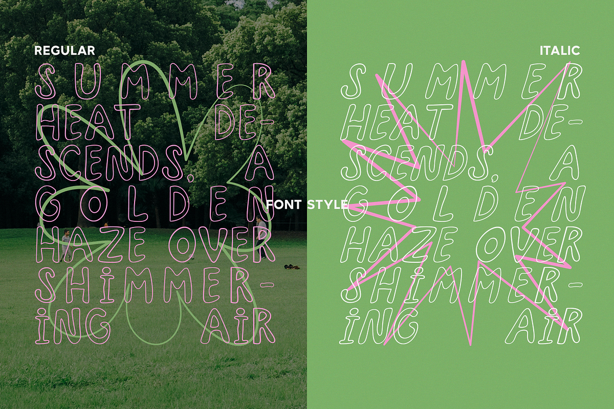 Moontise Alynne - Outline Display, a Sans Serif Font by Indotype Foundry (Photo 7 of 10)