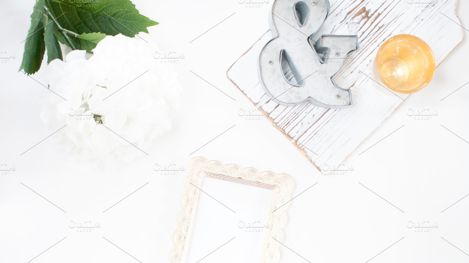Minimalist styled desk photo mockup stock photo containing styled stock, an Arts & Entertainment Photo by Grandview Collective