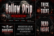 Hollow Drip, a Serif Font by Wow Magic (Thumbnail 8 of 9)