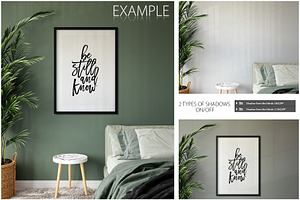 Frames & Walls Mockup Bundle - 5