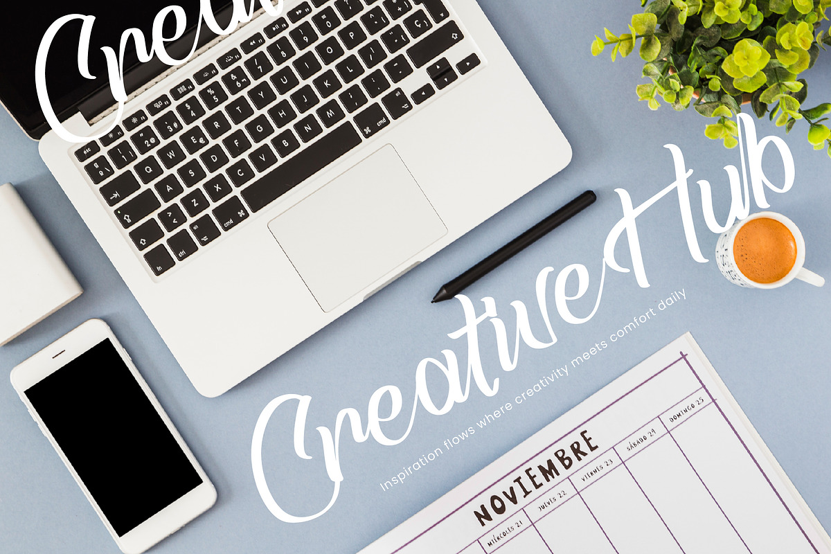 Backing, a Handwritten Font by operatype.co (Photo 8 of 15)