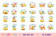 Happy Birthday Dinosaur party cake, an Animal Illustration by Noey smiley (Thumbnail 3 of 9)