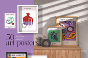 Still life creator patterns & poster, an Object Graphic by yttadesign (Thumbnail 6 of 15)