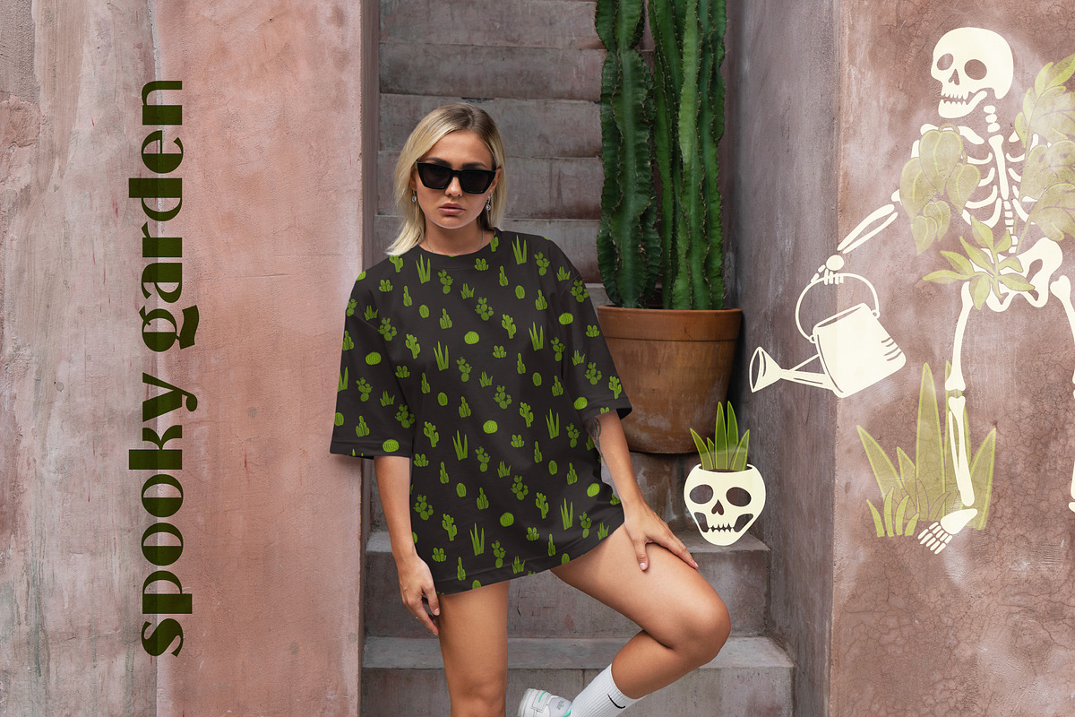 Spooky Garden Collection, a Pattern Graphic by Zim Varezhkin (Photo 7 of 8)