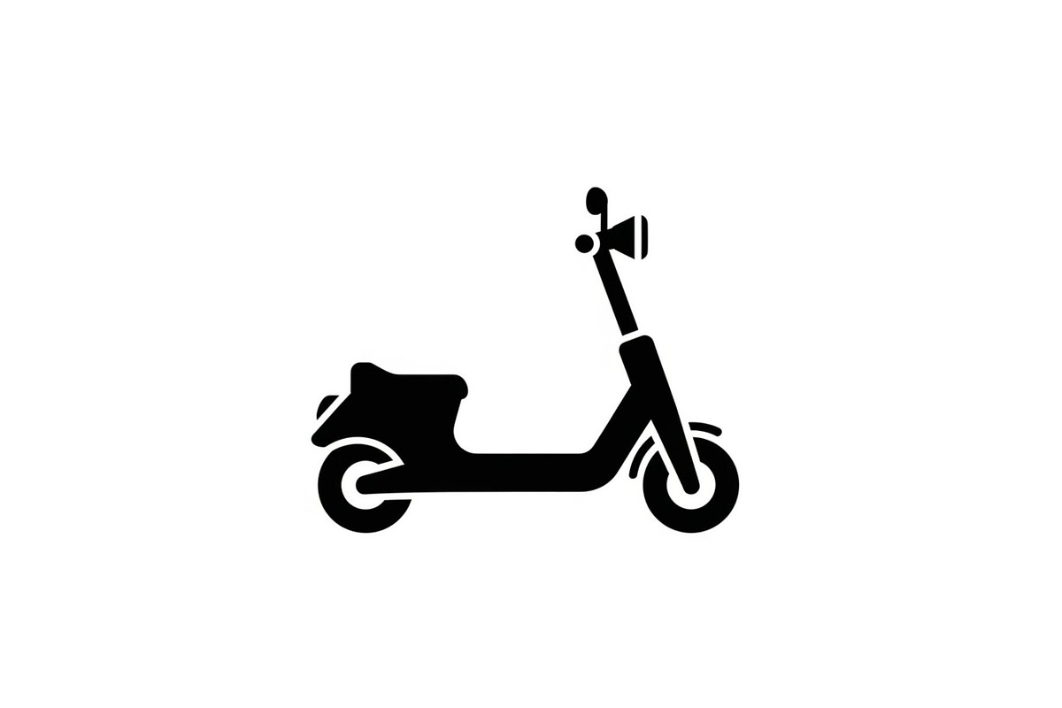 Electric Scooter Silhouette Set, a Graphic by musafir_fashion (Photo 8 of 12)