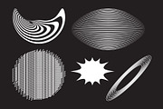 100+ Abstract Vector Shapes, a Background Graphic by Vanzyst (Thumbnail 12 of 17)